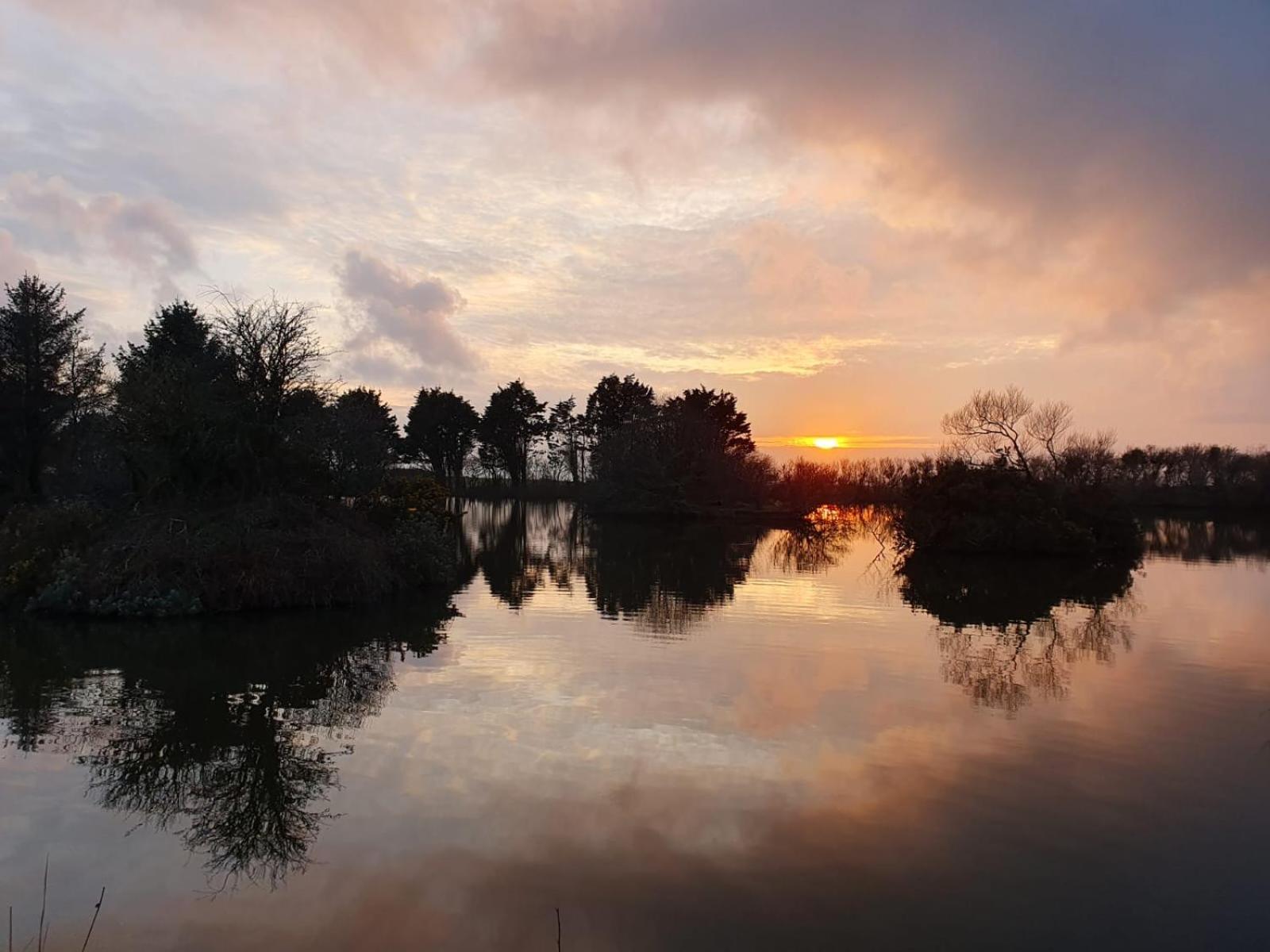 Lakeside Glamping Firecrest St Columb Major Kültér fotó