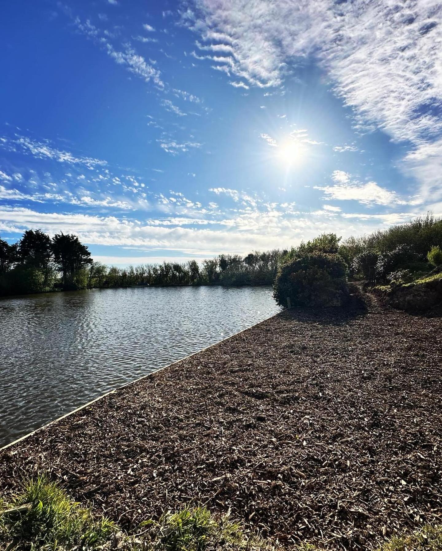 Lakeside Glamping Firecrest St Columb Major Kültér fotó