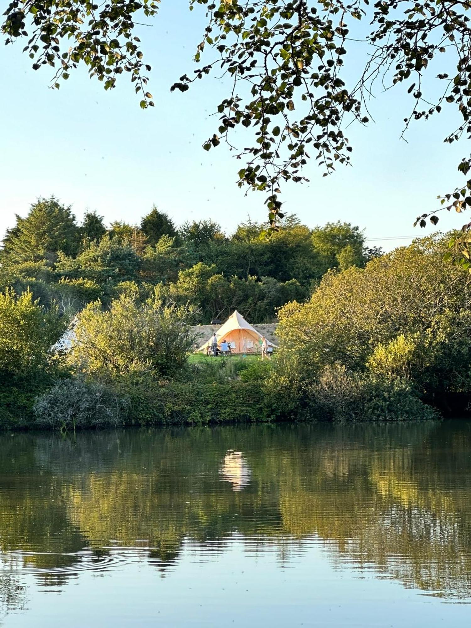 Lakeside Glamping Firecrest St Columb Major Kültér fotó