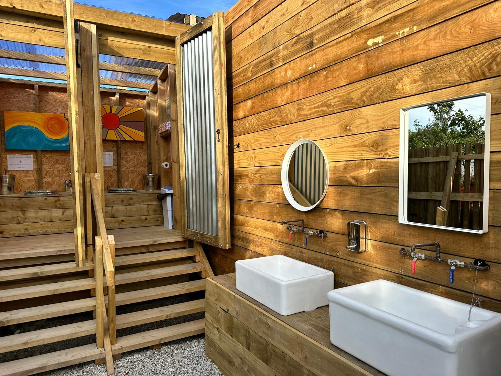 Lakeside Glamping Firecrest St Columb Major Kültér fotó