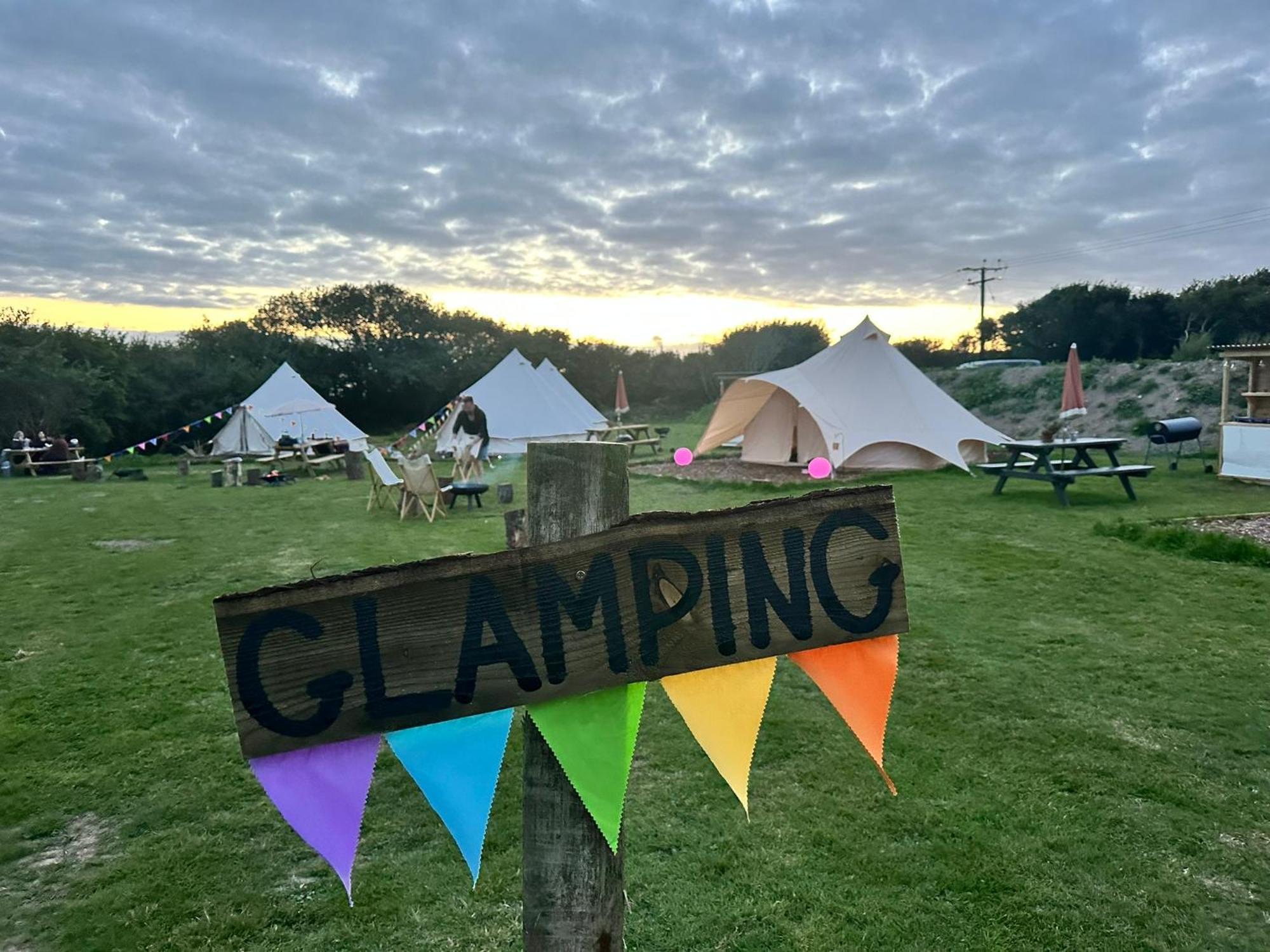 Lakeside Glamping Firecrest St Columb Major Kültér fotó